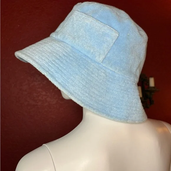 Lack of Color- Wave Bucket Hat in color Pastel Aqua Blue. Size S/M